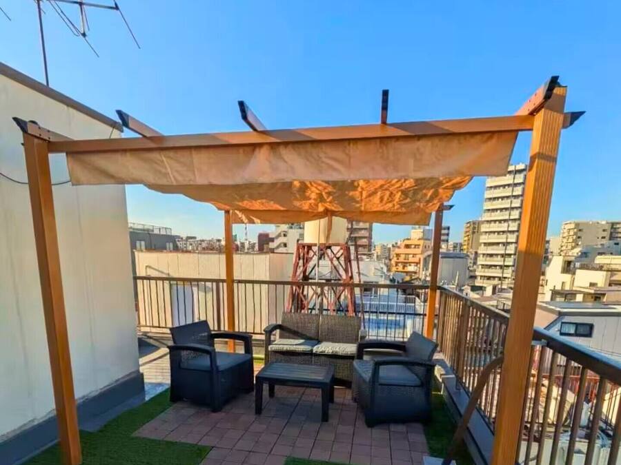 Terraço na cobertura