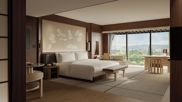 Free minibar items, in-room safe, iron/ironing board - Capella Kyoto (Kyoto)