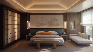 Free minibar items, in-room safe, free cribs/infant beds, bed sheets