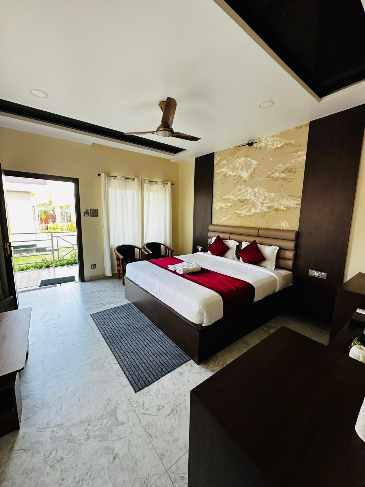 华丽双人房 | 办公桌、笔记本电脑工作区、熨斗/熨衣板、免费 WiFi