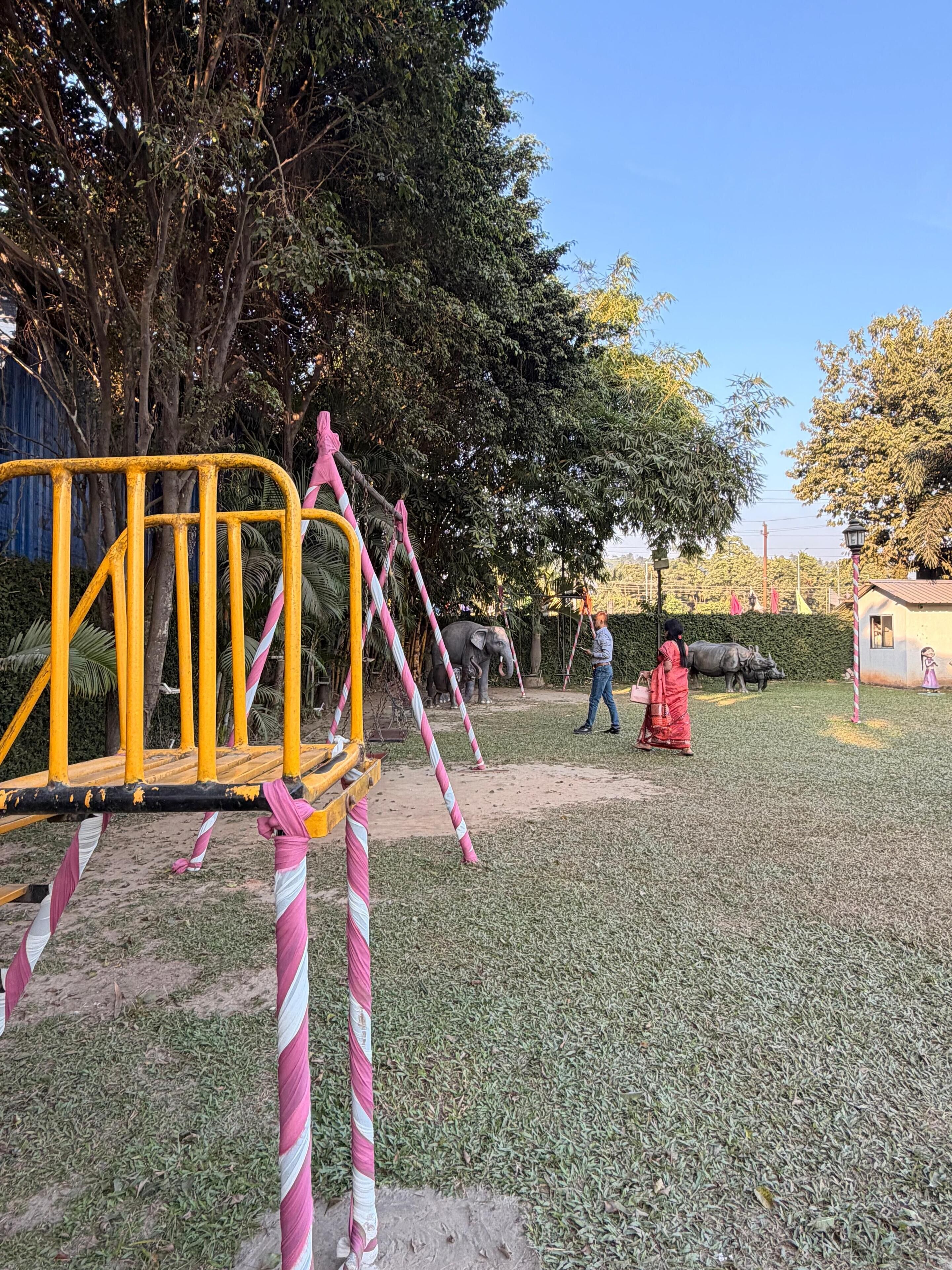 儿童活动区 - 室外