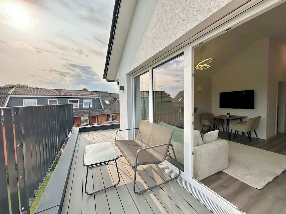 Image showcasing Exclusive penthouse apartment + terrace and parking slot - Henstedt ...