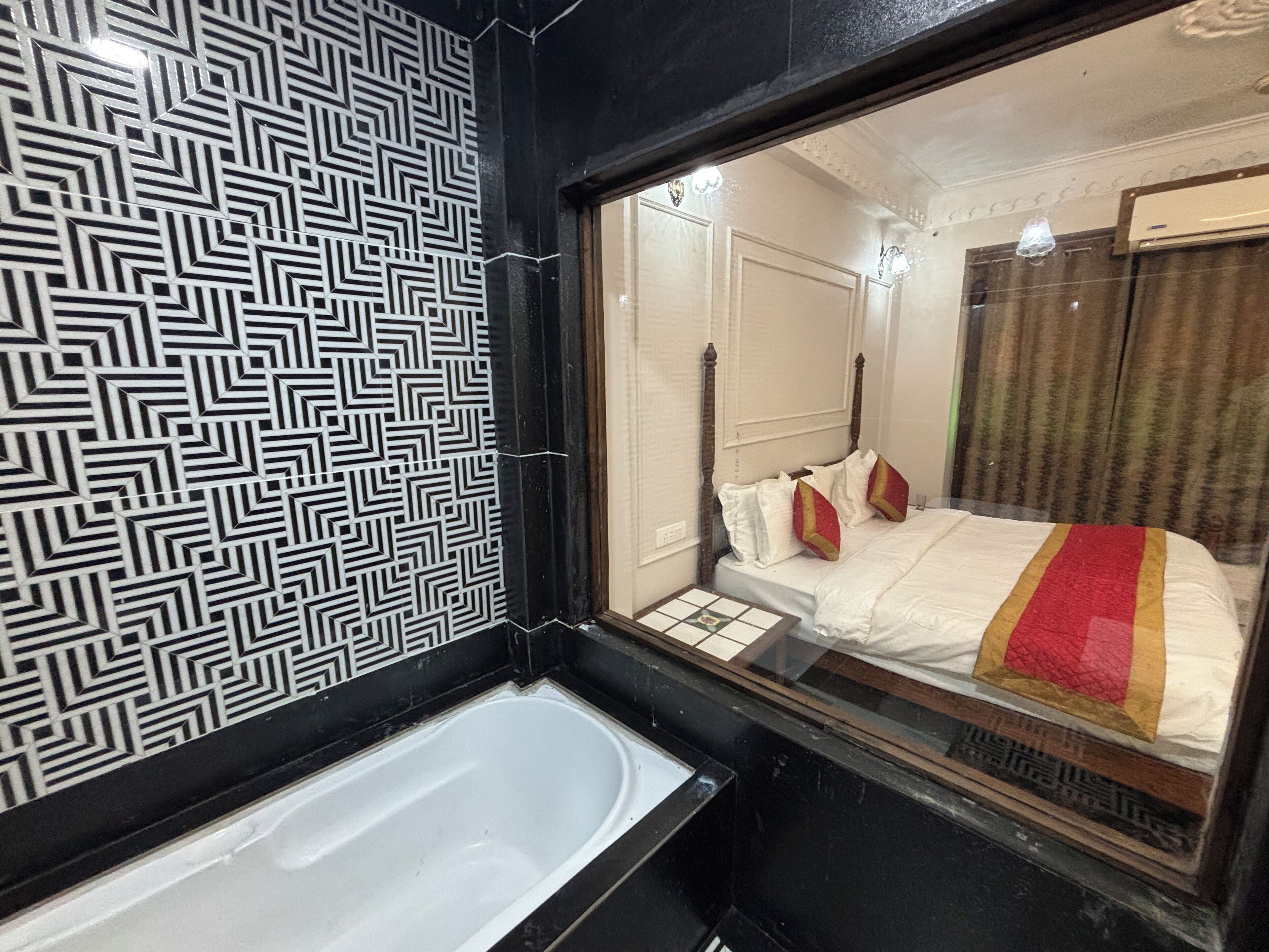 舒适双人房, 城市景观 | 浴室 | 淋浴设施、毛巾、肥皂、洗发水