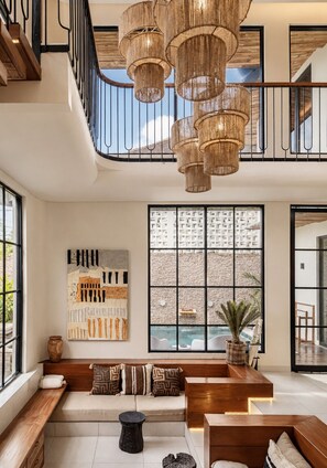 Villa (4 Bedrooms) | Exterior - Elegant 4BR Seminyak Villa, Enclosed Living, (Seminyak)