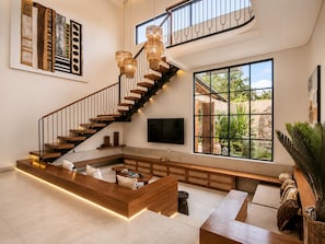 Exterior - Elegant 4BR Seminyak Villa, Enclosed Living, (Seminyak)