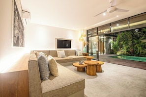 Villa (6 Bedrooms) | Exterior - Elegant 6BR Canggu Villa, Jacuzzi, AC, (Seminyak)