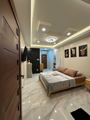 Habitación doble Deluxe | Wifi gratis y ropa de cama