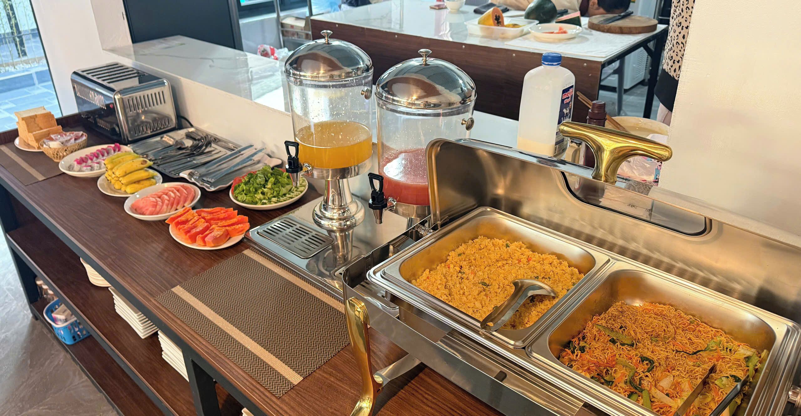 Dagelijks lokaal ontbijt inbegrepen