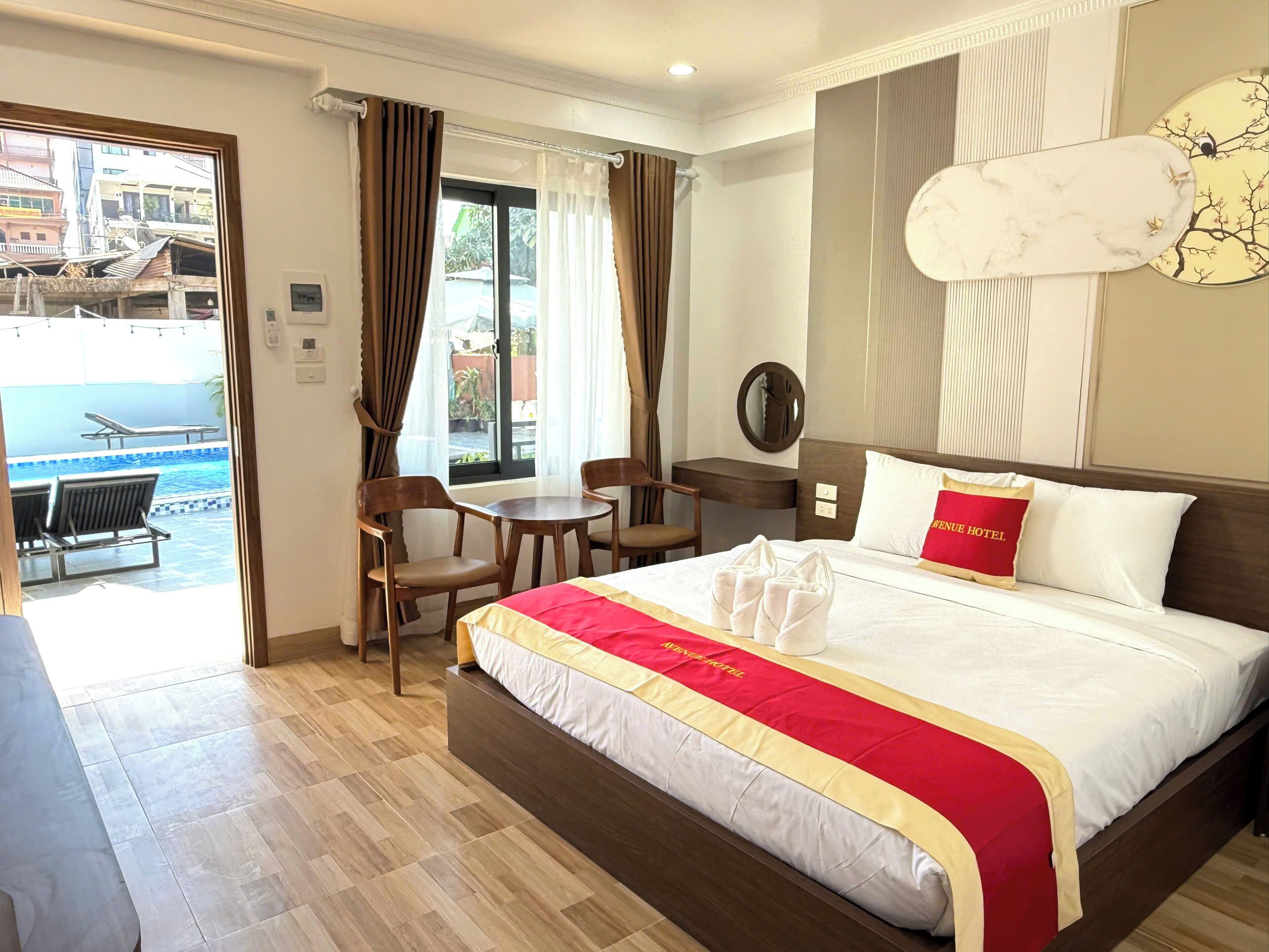 Habitación doble superior | Caja de seguridad en la habitación y cortinas blackout 