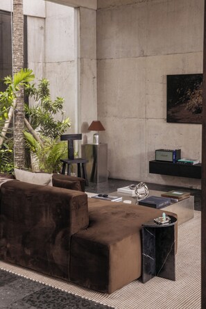 Deluxe Villa, 2 Bedrooms, Private Pool, Garden View | Living area - Villa Mor by Alfred in Bali (Cemagi)