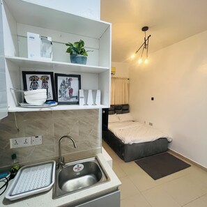 Strykejern/-brett, wi-fi og sengetøy