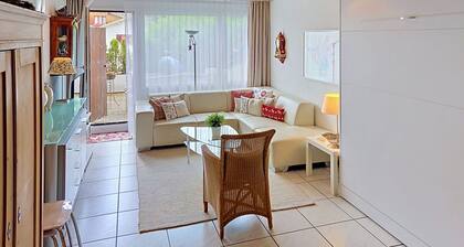 Bel appartement pour 4 personnes avec WIFI, TV, balcon, animaux admis et vue panoramique