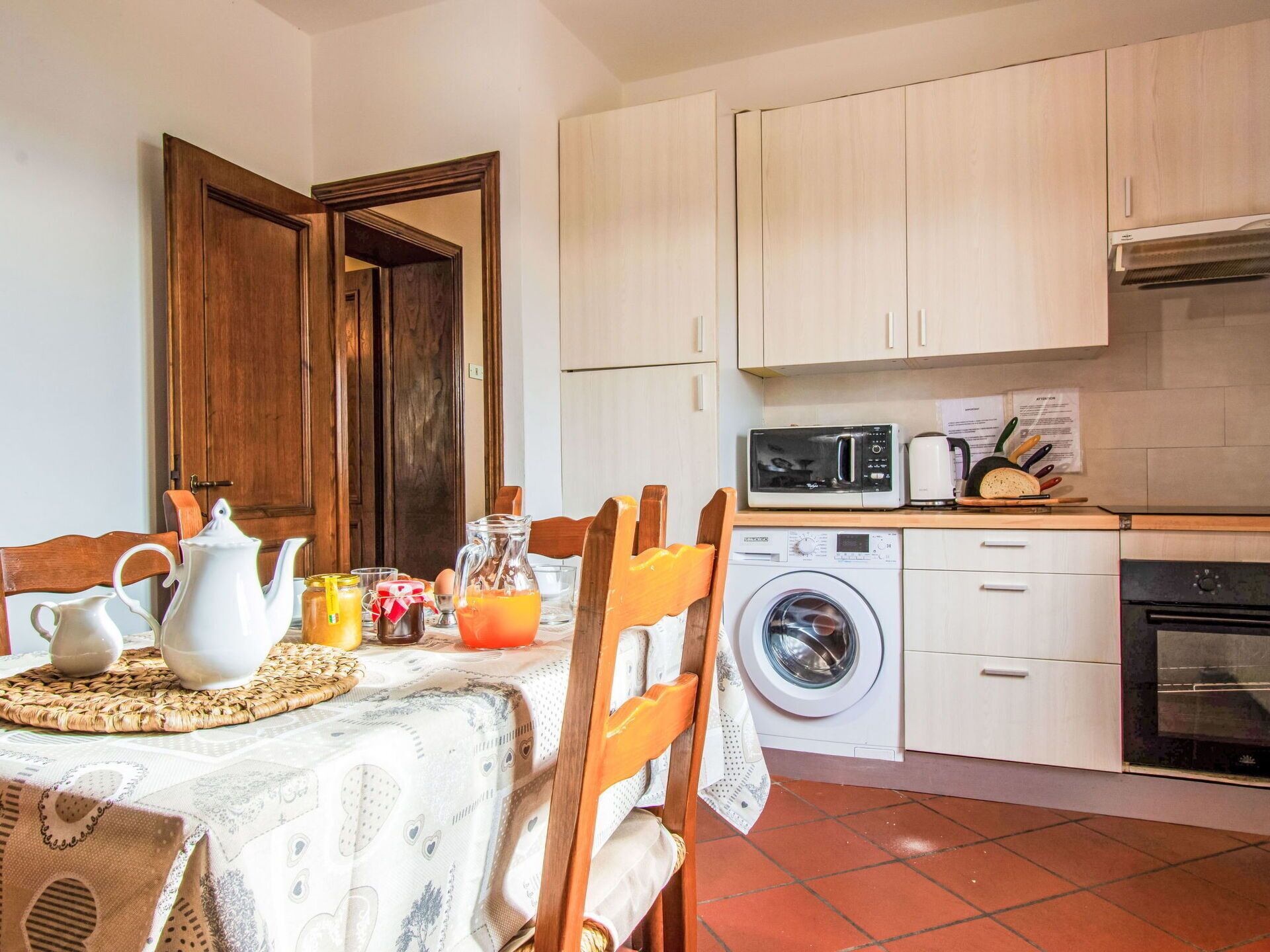 Microwave, oven, dishwasher