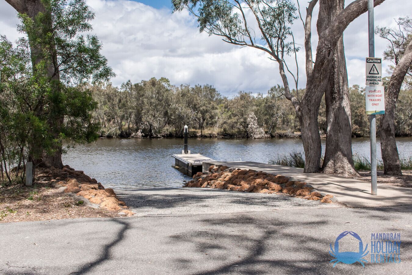 Boat Ramp across the road