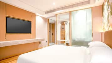 Deluxe Double Room, City View | Premium bedding, down comforters, desk, laptop workspace