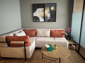 Superior Studio, Balcony, City View | Living area - The Vilton (Raipur)