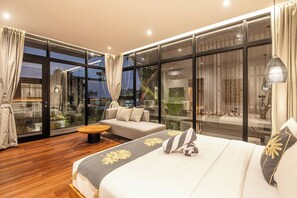 Villa - Stunning 6BR Canggu Villa 400m From the Beach (Seminyak)