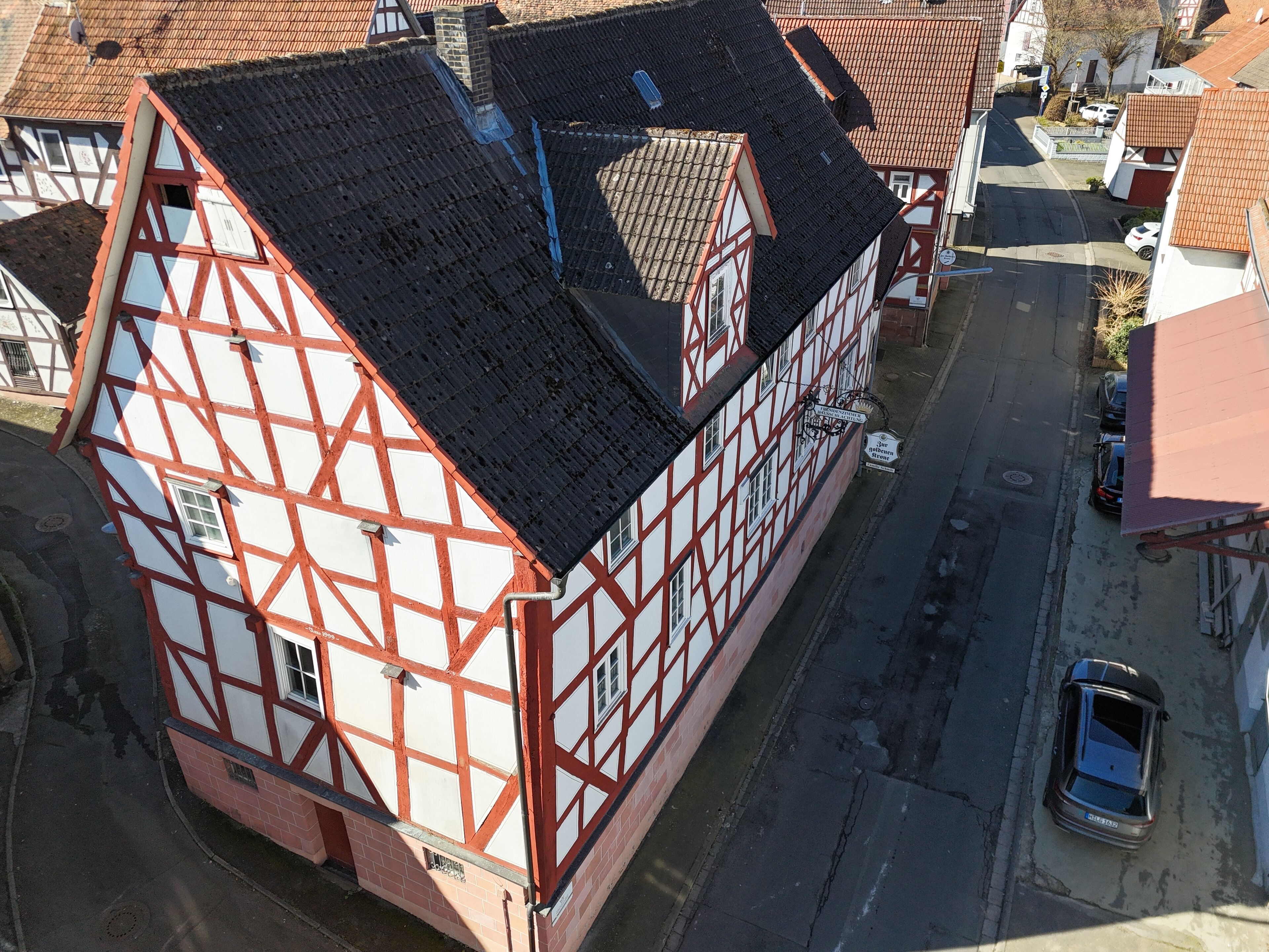 Fassade der Unterkunft