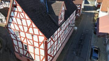 Fassade der Unterkunft