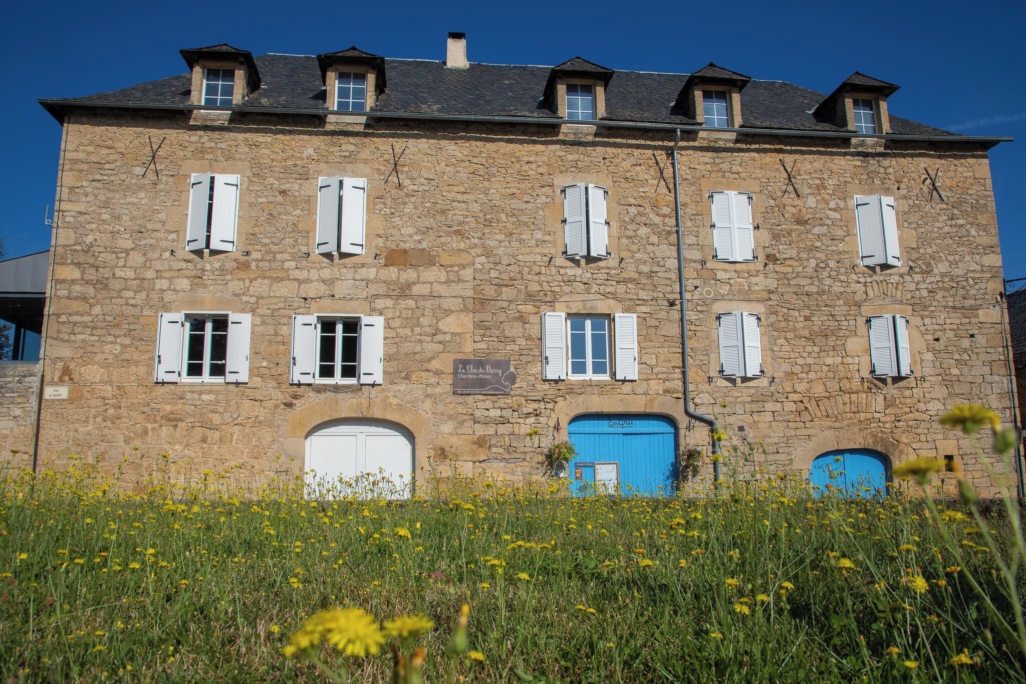 Fassade der Unterkunft