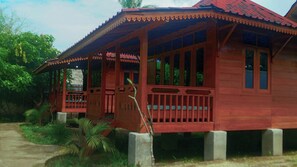 Terrace/patio - Welly Bungalow (Gili Trawangan)