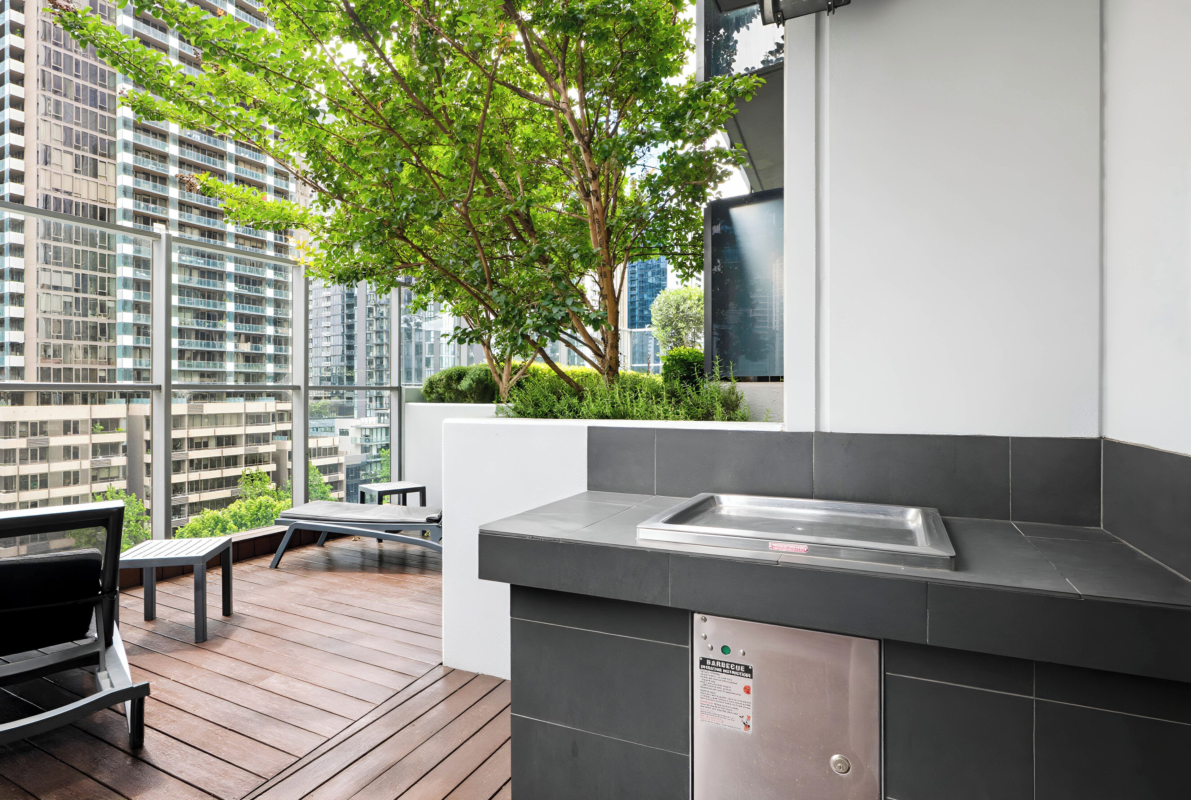 Enceinte de l’hébergement