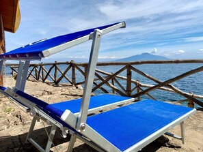 Private beach, sun loungers, beach umbrellas, beach towels - Gaiano APT (Sorrento)