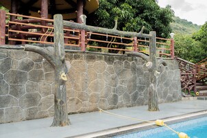 Una piscina techada