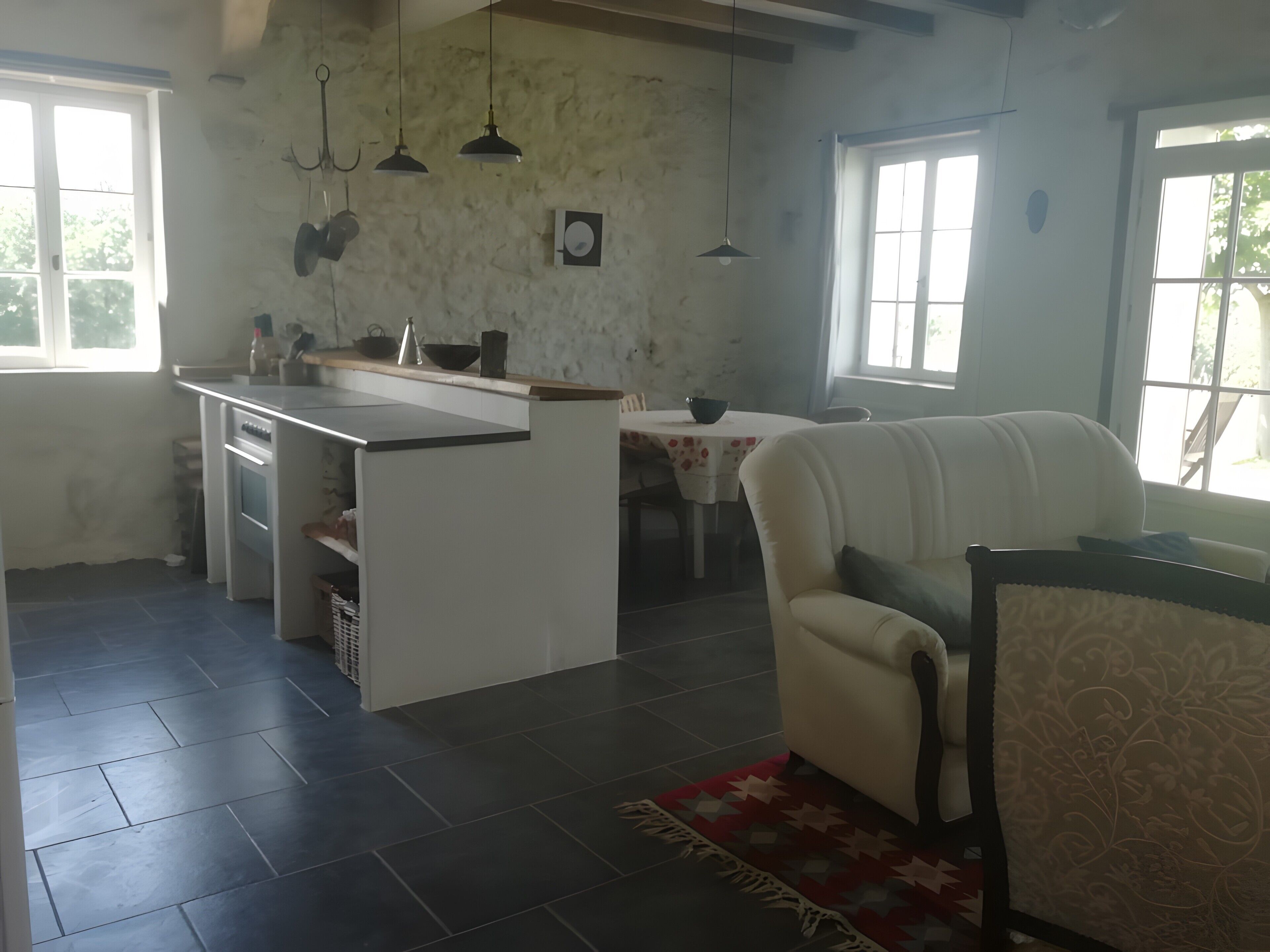 電視、壁爐、乒乓球設施