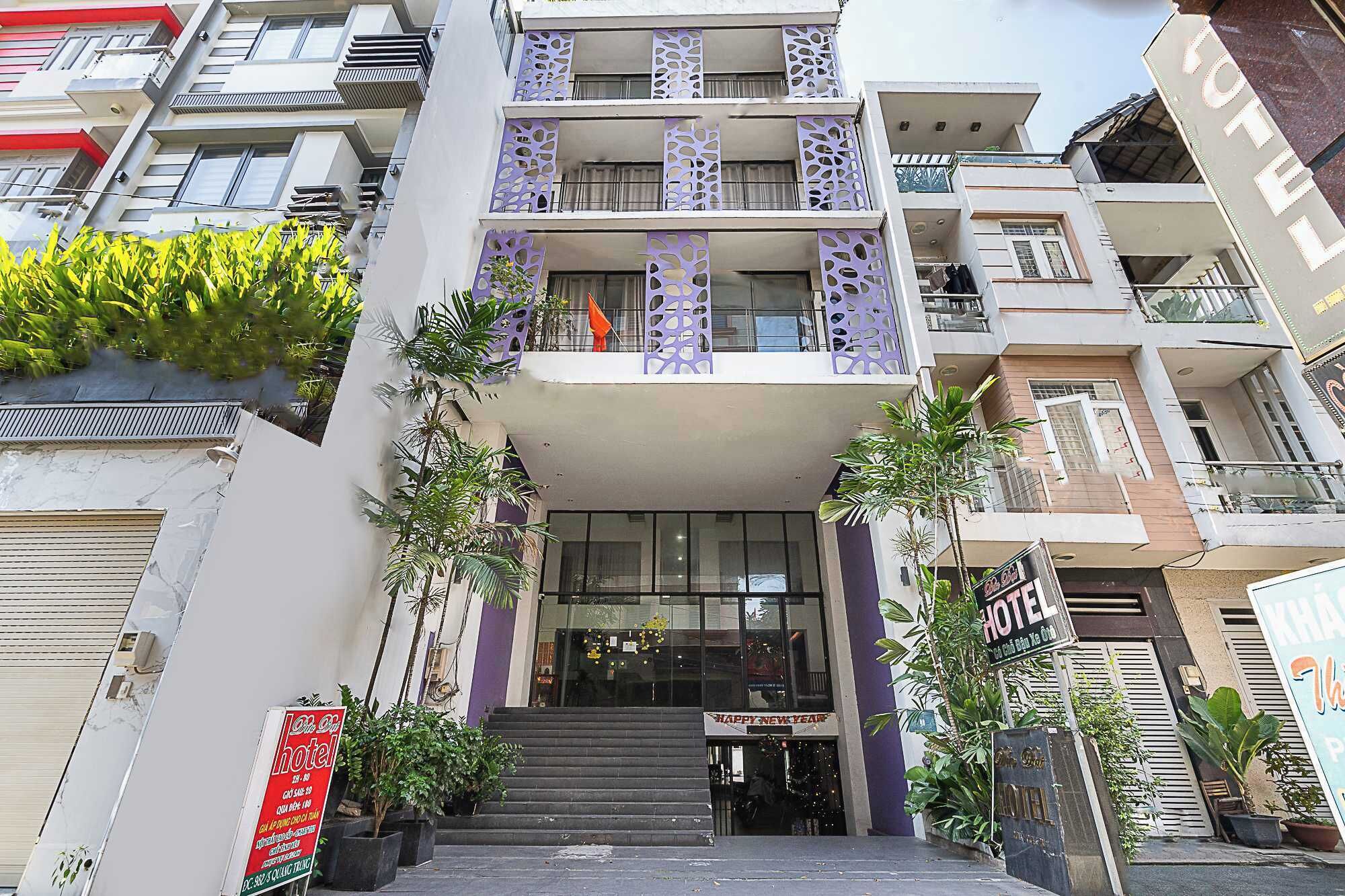 Fachada de la propiedad