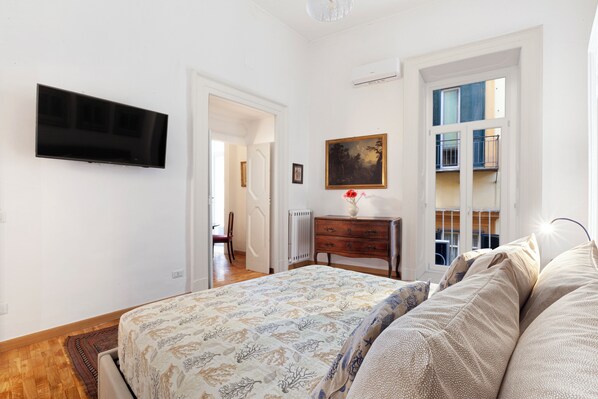 Departamento Deluxe, balcón | Insonorización, tabla de planchar con plancha y wifi gratis 