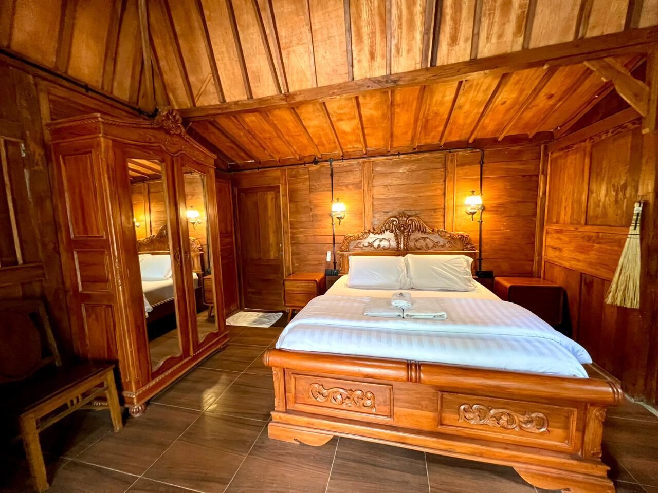 奢华双人房 | 办公桌、笔记本电脑工作区、免费 WiFi