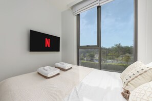 Exclusive Apartment, 2 Bedrooms, Balcony, Golf View | View from room - Skypark Aurora Laguna Phuket (Choeng Thale)
