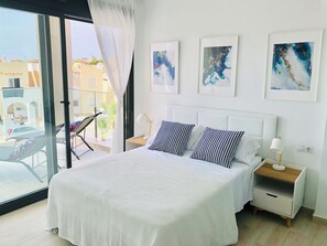 2 多间卧室、熨斗/熨衣板、免费 WiFi、床单