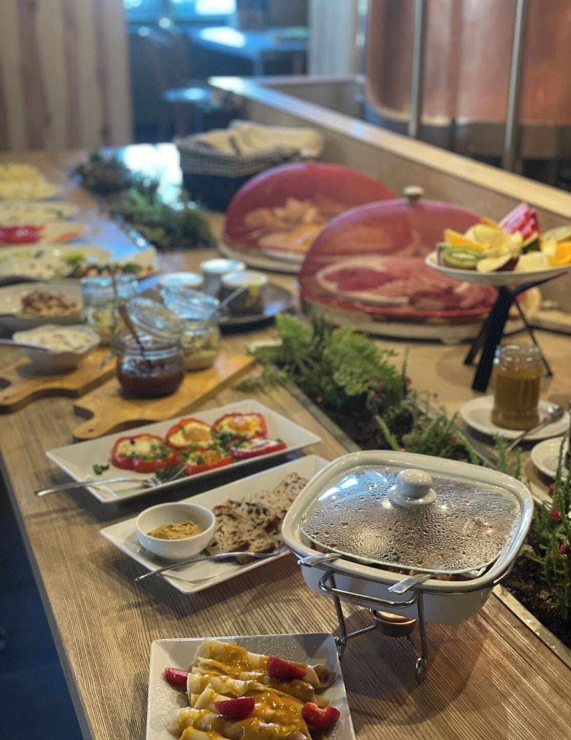 Petit déjeuner buffet