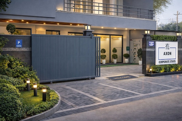 Entrada de la propiedad