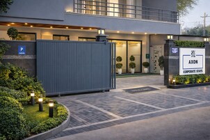 Entrada de la propiedad