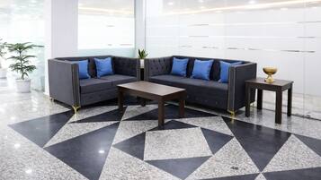 Sitzecke in der Lobby