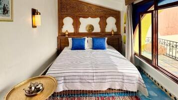 Panoramic Double Room, Mountain View | In-room safe, laptop workspace, blackout drapes, iron/ironing board