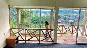 Luxury Double or Twin Room, Balcony, Lake View | Terrace/patio - Tong Resort  (Bandarban)