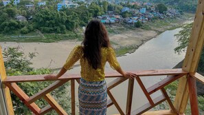 Luxury Double or Twin Room, Balcony, Lake View | Terrace/patio