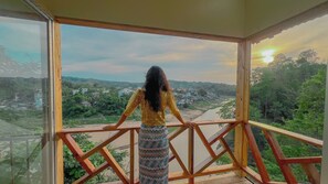 Luxury Double or Twin Room, Balcony, Lake View | Teres/patio