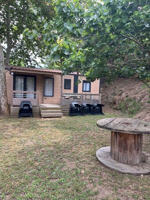 Mobile Home, 3 Bedrooms | Free WiFi, bed sheets - camping la vallée (Coti-Chiavari)