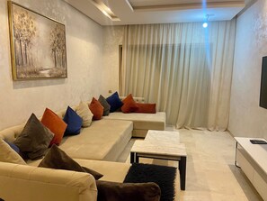 Living area - prestigia urbane appartement marrakech (Marrakech)