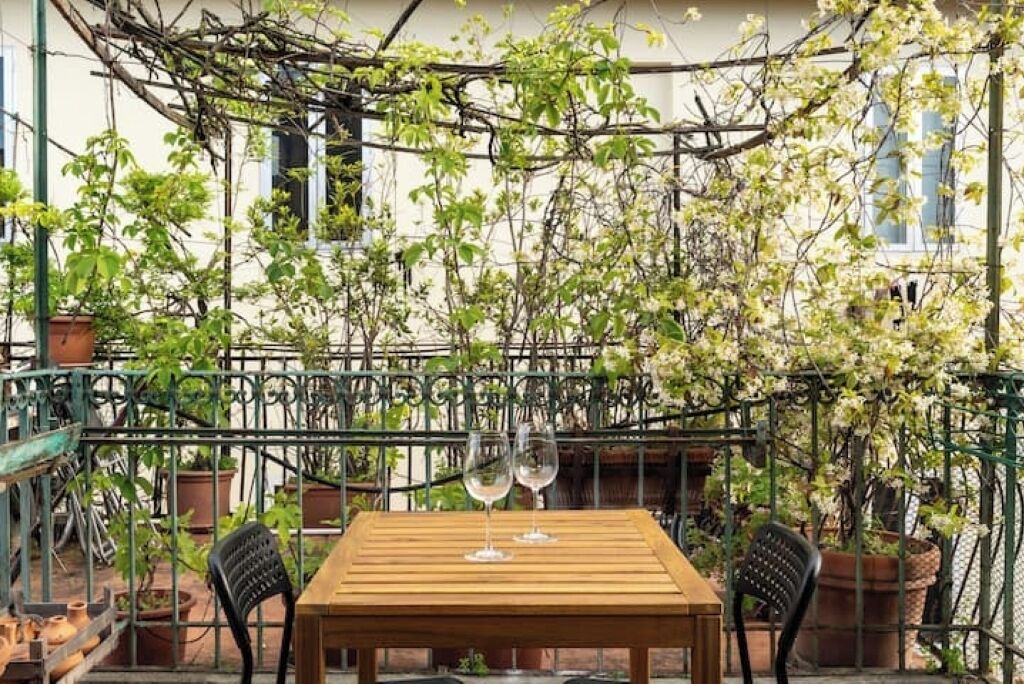 Restaurante al aire libre