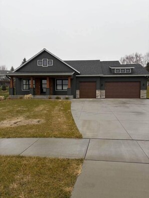 Exterior - Custom Luxury Rambler in Highland Hills (Rochester)