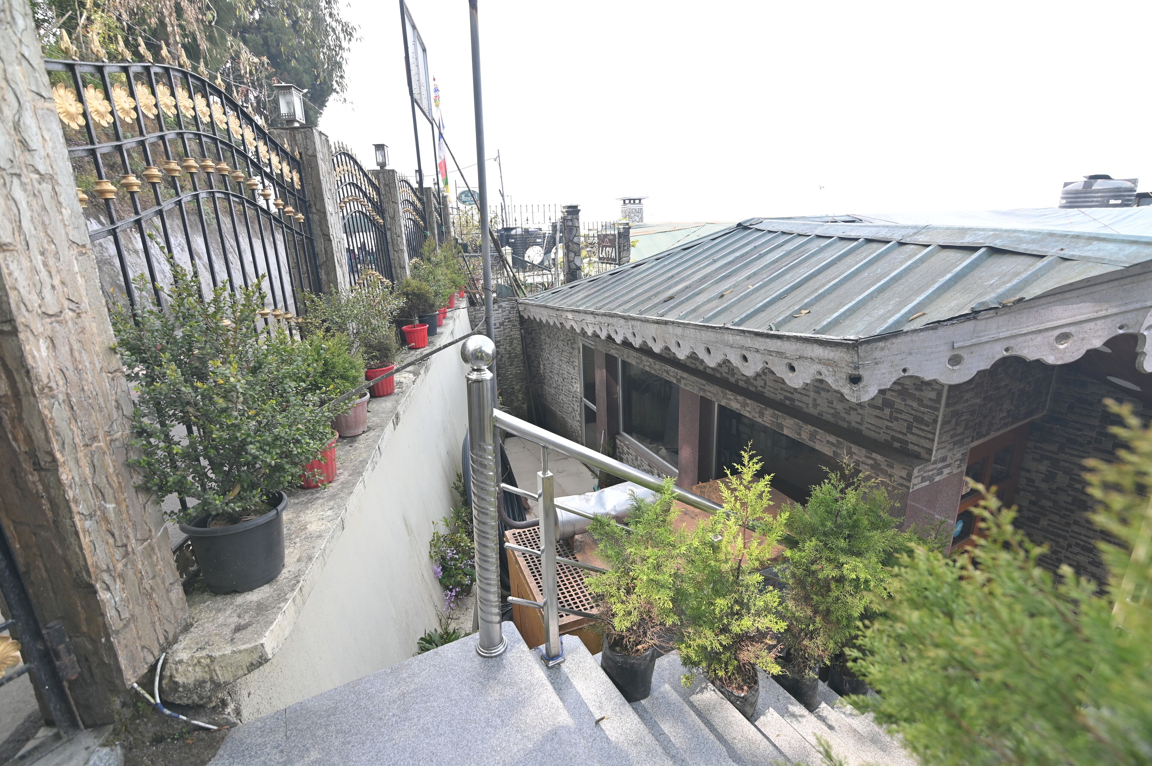 Fachada de la propiedad