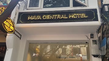 Façana frontal de l'allotjament