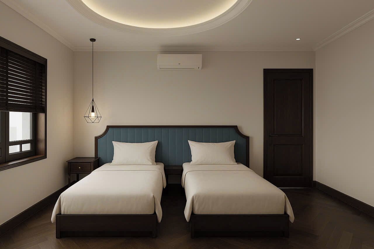 华丽双人房或双床房, 城市景观 | 办公桌、熨斗/熨板、免费 WiFi