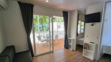 Comfort stacaravan | Woonruimte